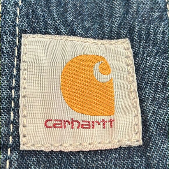 EUC Carhartt Overalls Carpenter 40 x 34 - Picture 2 of 12